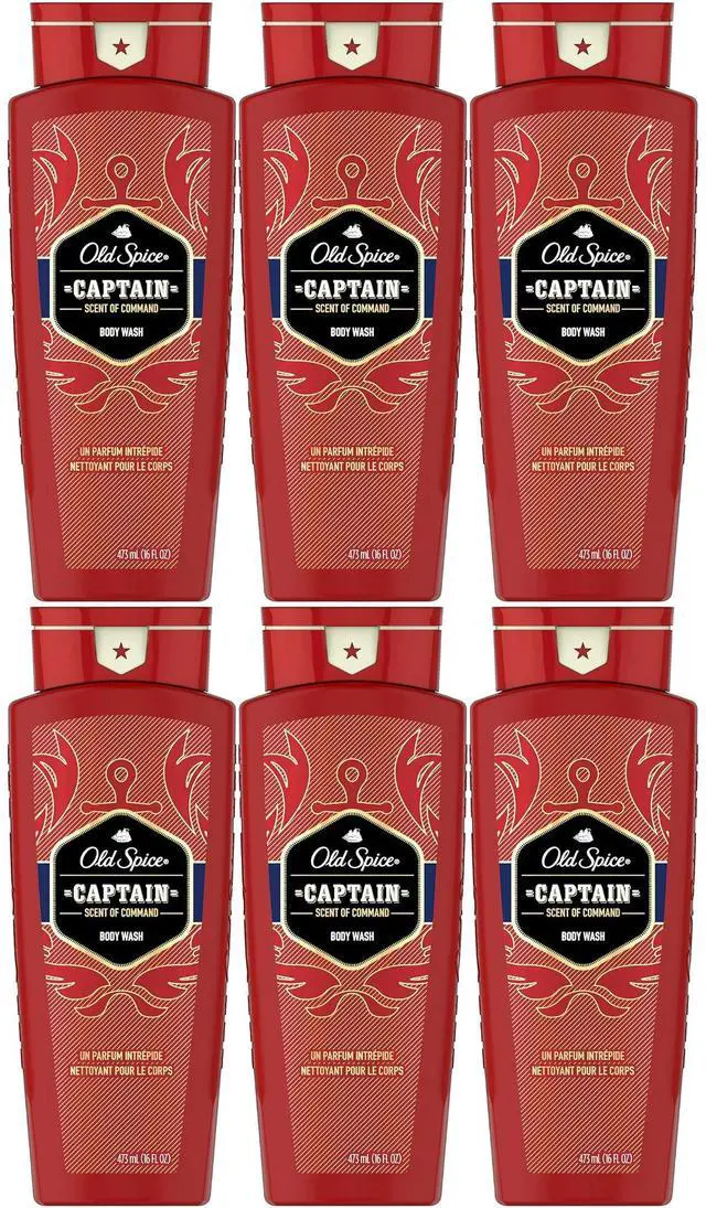 Alt view image 3 of 4 - Old Spice Body Wash Captain 16 oz (1-Pack)