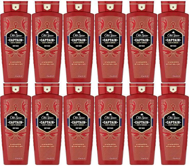 Alt view image 4 of 4 - Old Spice Body Wash Captain 16 oz (1-Pack)