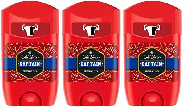 Alt view image 2 of 4 - Old Spice Deodorant Stick, Captain, 50 ml (1-Pack / 1.69 Fl Oz (Pack of 1))