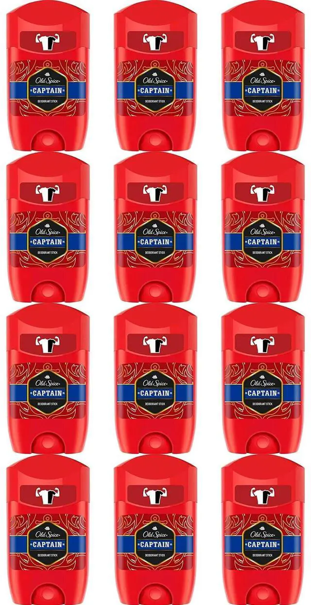 Alt view image 4 of 4 - Old Spice Deodorant Stick, Captain, 50 ml (1-Pack / 1.69 Fl Oz (Pack of 1))
