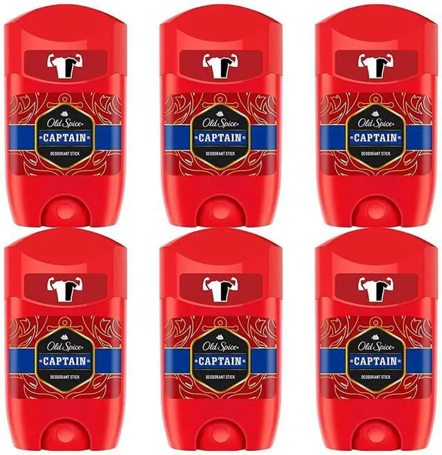 Alt view image 3 of 4 - Old Spice Deodorant Stick, Captain, 50 ml (1-Pack / 1.69 Fl Oz (Pack of 1))