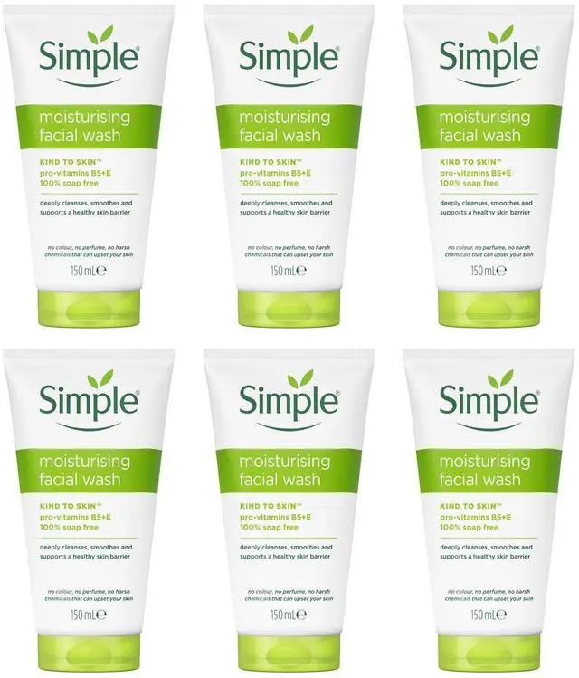 Alt view image 3 of 4 - Simple Moistuirising Foaming Facial Wash (3-Pack)