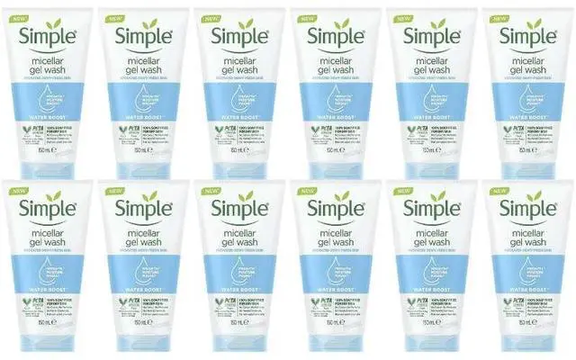 Alt view image 4 of 4 - Simple Water Boost Micellar Gel Facial Wash, 5 oz (1-Pack)
