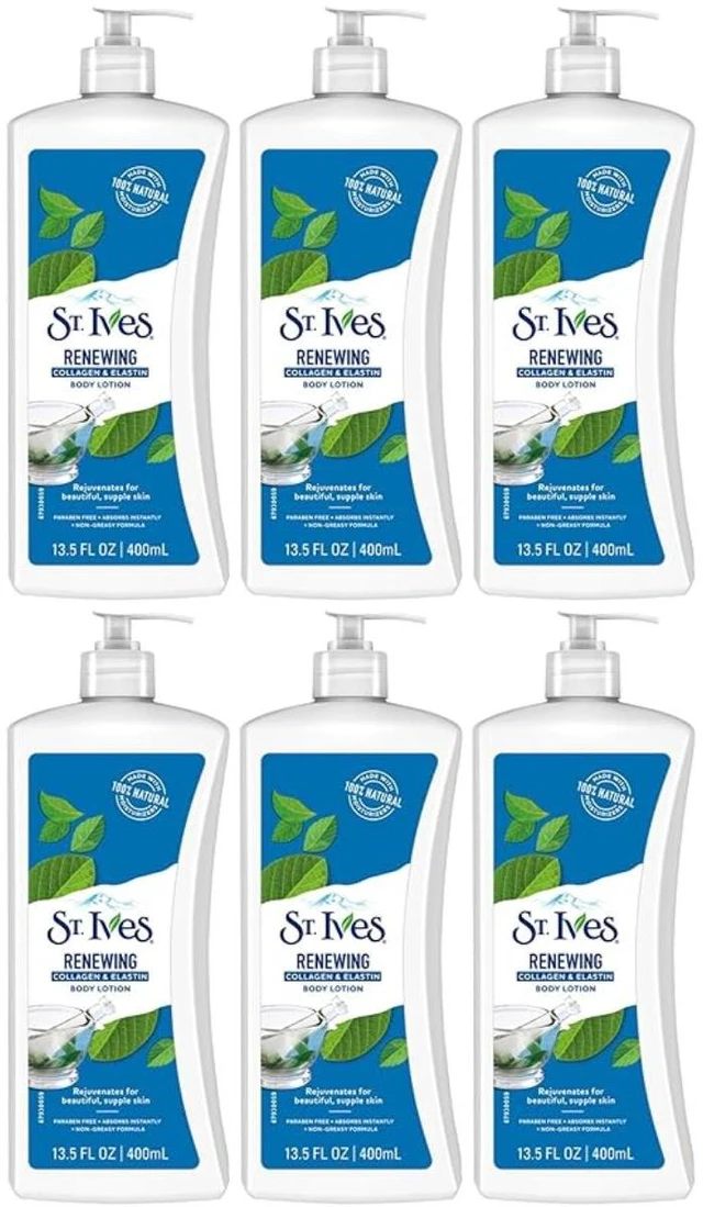 Alt view image 3 of 3 - St Ives Body Lotion Renewing Collagen & Elastin 400 ml