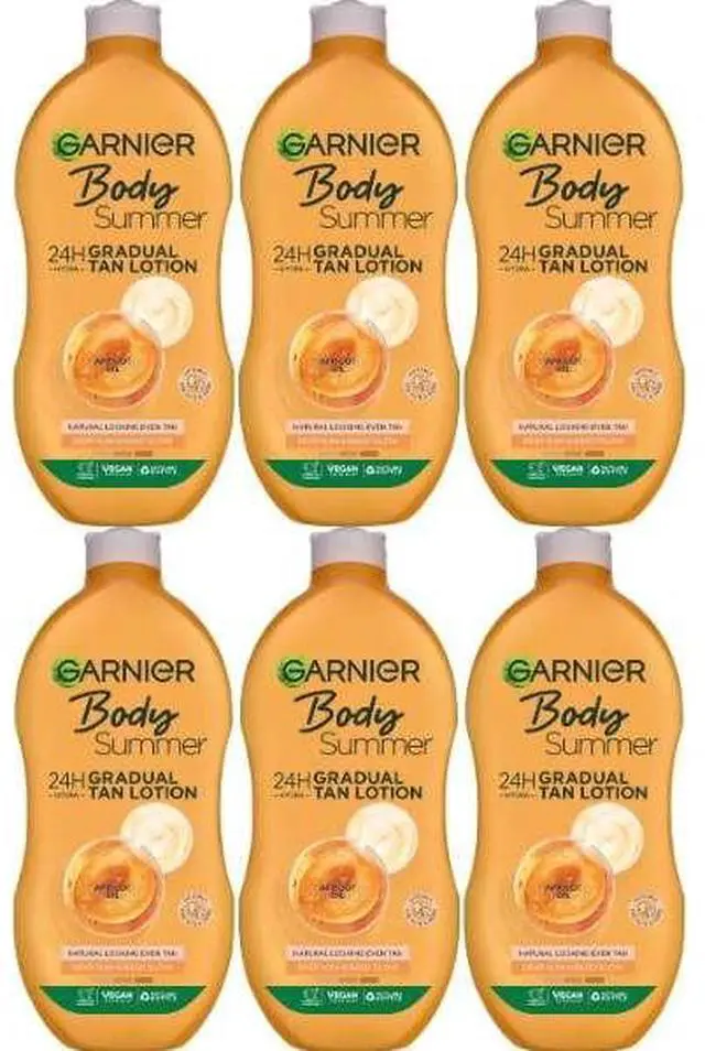 Main image of Summer Body By Garnier Moisturising Lotion Deep (6-Pack / 400 ml (Pack of 1))