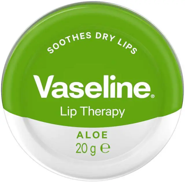 Alt view image 3 of 3 - Vaseline Lip Therapy Original & Aloe Lip Balm Duo 20g