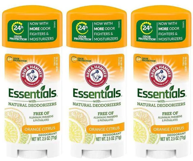Alt view image 2 of 4 - Arm & Hammer Essentials Deodorant Orange Citrus 2.5 oz (1-Pack)