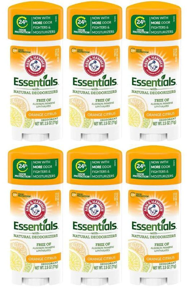 Alt view image 3 of 4 - Arm & Hammer Essentials Deodorant Orange Citrus 2.5 oz (1-Pack)
