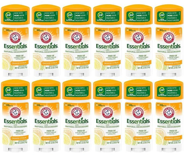 Alt view image 4 of 4 - Arm & Hammer Essentials Deodorant Orange Citrus 2.5 oz (1-Pack)