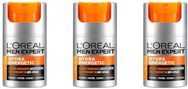 Alt view image 3 of 4 - Loreal Paris Men Expert Hydra Energetic Daily Anti-Fatigue Moisturizing Lotion, 1.6 oz (6-Pack)