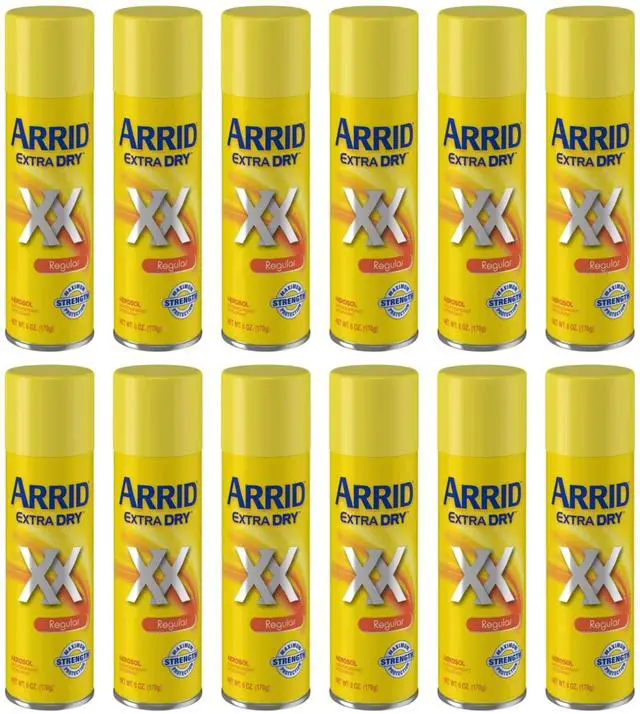 Alt view image 4 of 4 - Arrid Regular Deodorant Spray, 6 oz (6-Pack)