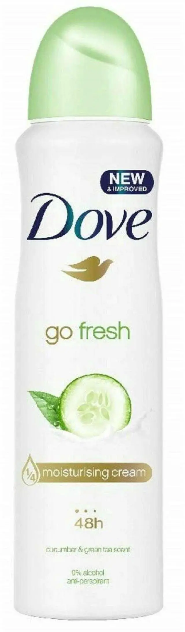Alt view image 2 of 4 - Dove Cucumber Antiperspirant Spray, 150 ml (3-Pack)