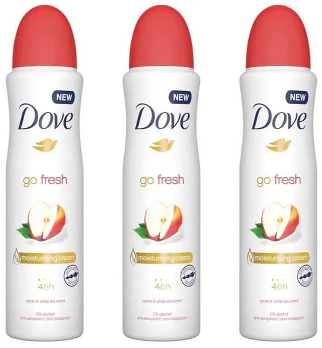 Alt view image 2 of 4 - Dove Advanced Care Dry Spray Antiperspirant Deodorant for Women, Apple & White Tea, 8.5 fl oz (1-Pack)