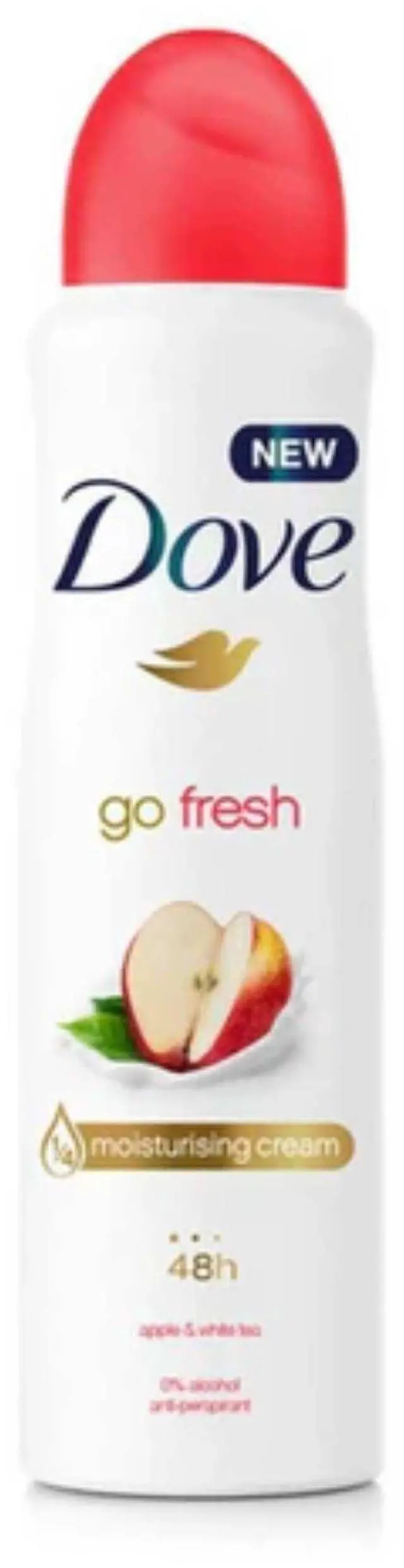 Main image of Dove Women Apple White Tea Alcohol-Free Antiperspirant Spray, 5.07 oz (1-Pack)