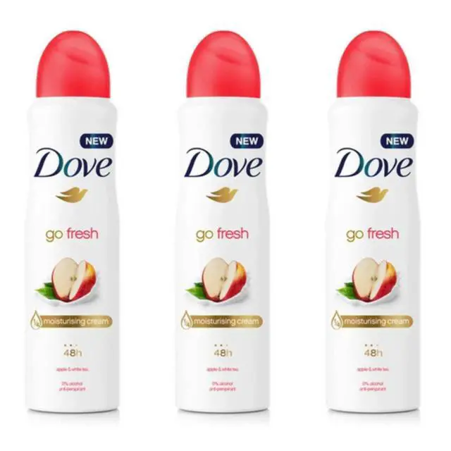 Alt view image 2 of 4 - Dove Women Apple White Tea Alcohol-Free Antiperspirant Spray, 5.07 oz (1-Pack)