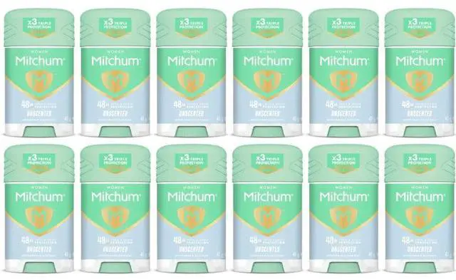 Alt view image 4 of 4 - Mitchum Deodorant Stick Unscented 41 g (1-Pack)