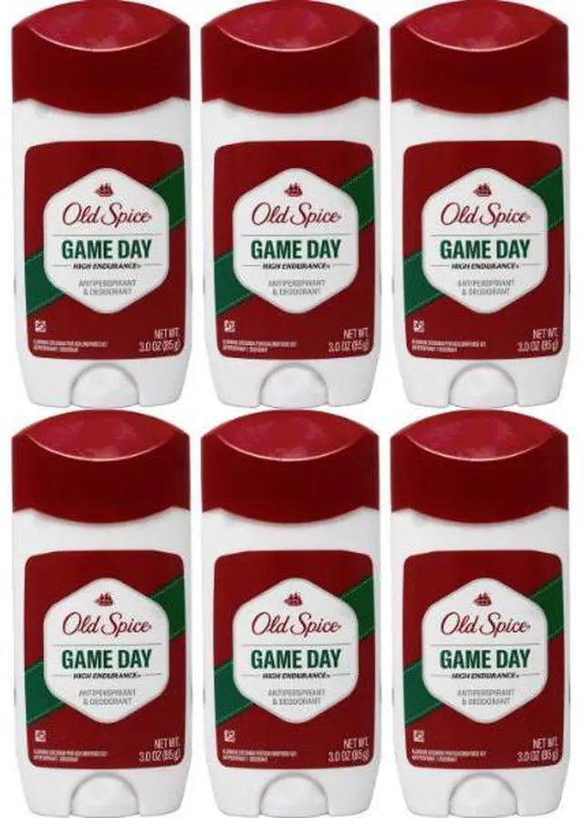 Alt view image 3 of 4 - Old Spice Mens High Endurance Game Day Antiperspirant Deodorant Invisible Solid, 3 oz (3-Pack)