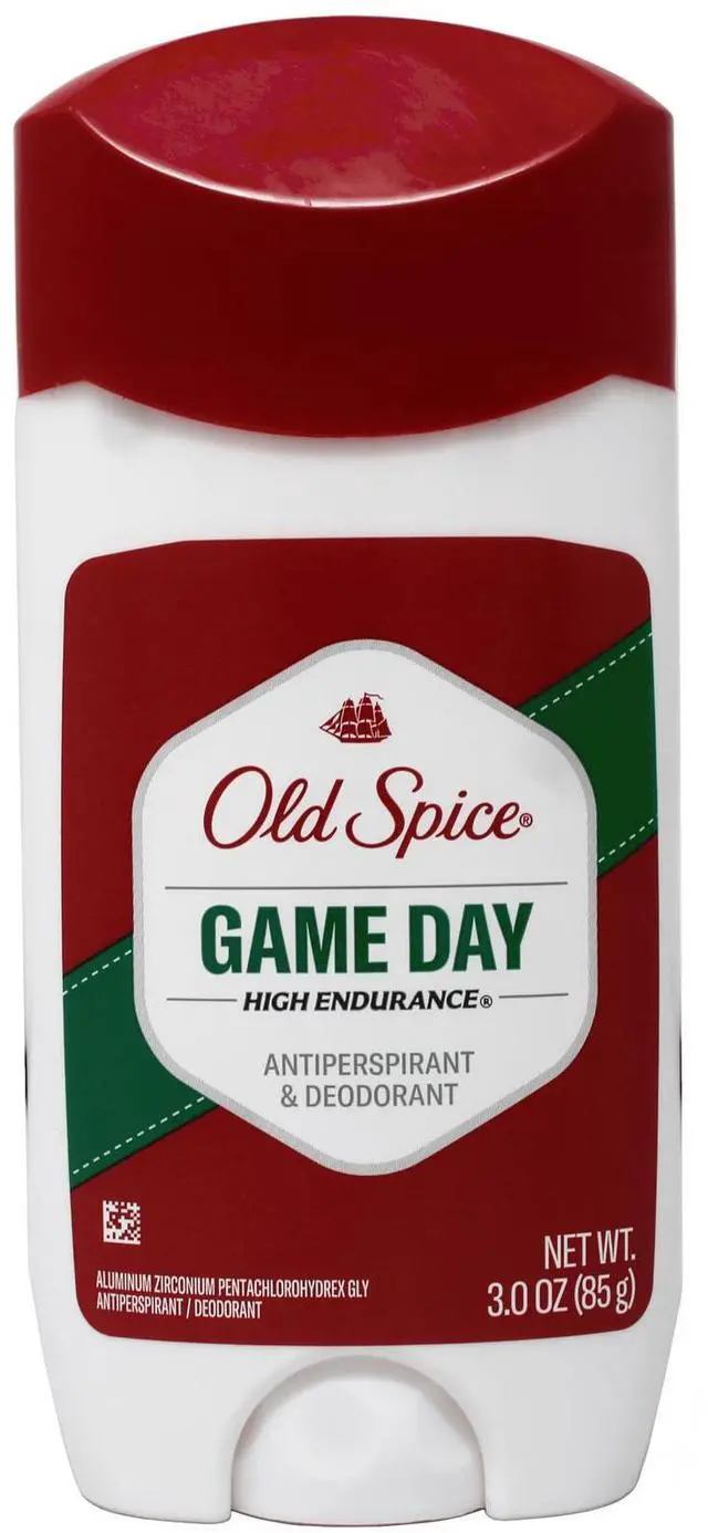 Alt view image 2 of 4 - Old Spice Mens High Endurance Game Day Antiperspirant Deodorant Invisible Solid, 3 oz (3-Pack)