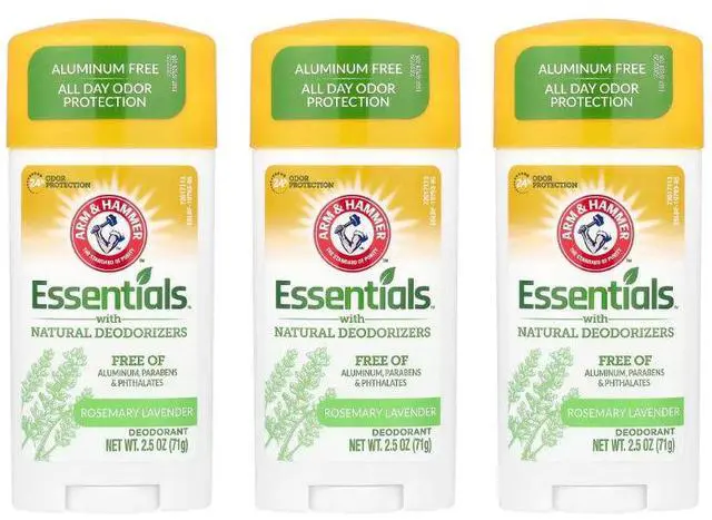Alt view image 3 of 4 - Arm & Hammer Essentials Deodorant Rosemary Lavender 2.5 oz (6-Pack)