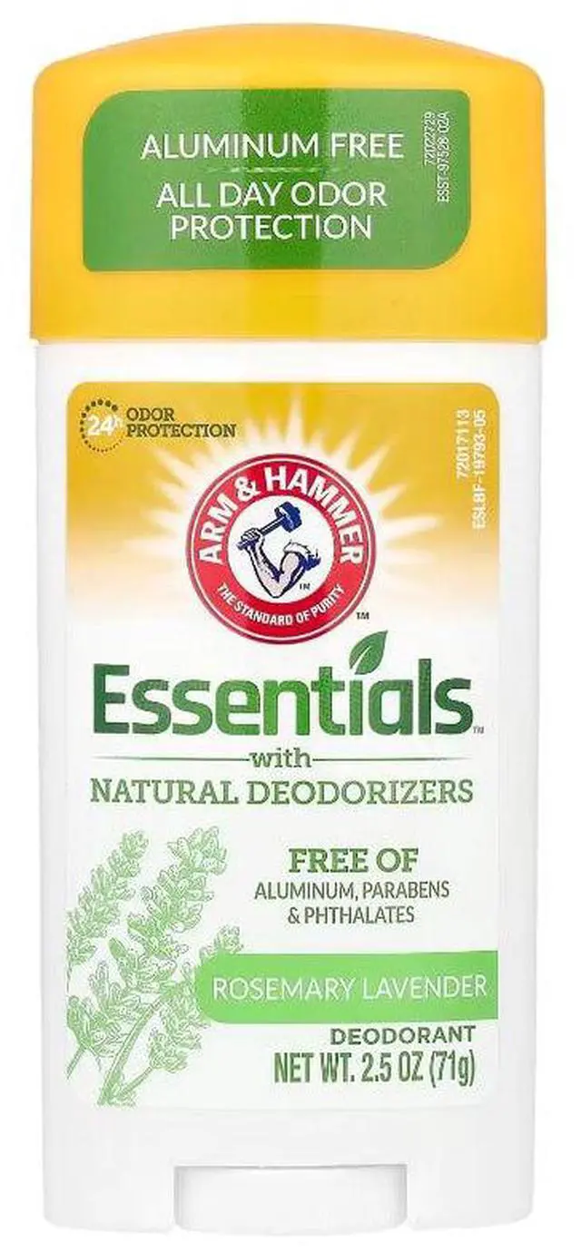 Alt view image 2 of 4 - Arm & Hammer Essentials Deodorant Rosemary Lavender 2.5 oz (6-Pack)