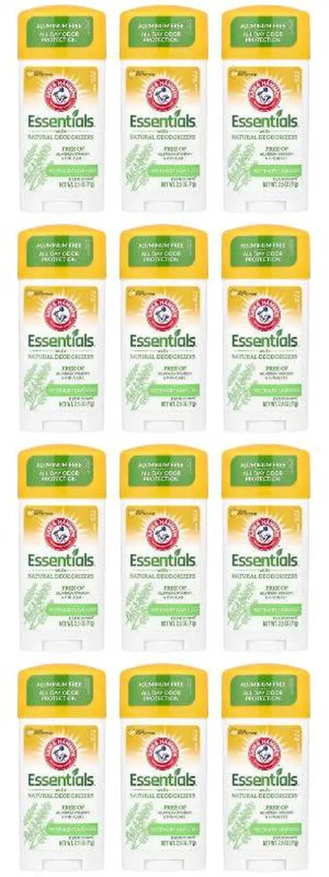Alt view image 4 of 4 - Arm & Hammer Essentials Deodorant Rosemary Lavender 2.5 oz (6-Pack)
