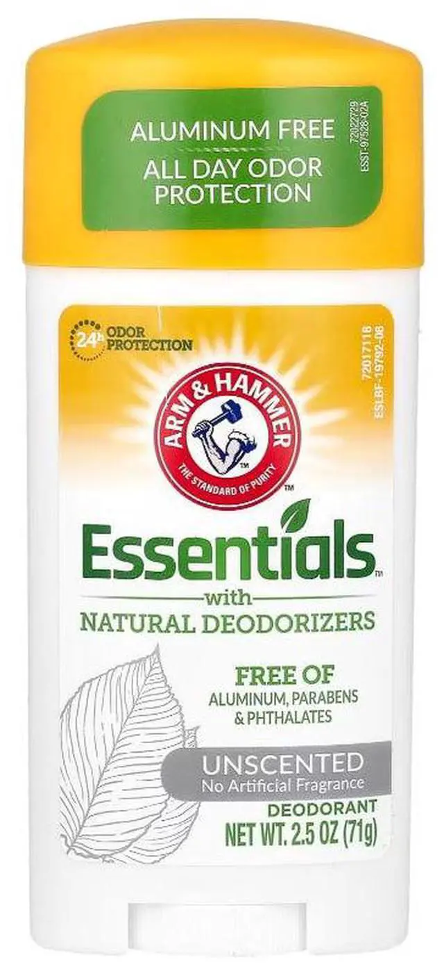Main image of Arm & Hammer Essentials Deodorant Unscented 2.5 oz (1-Pack)