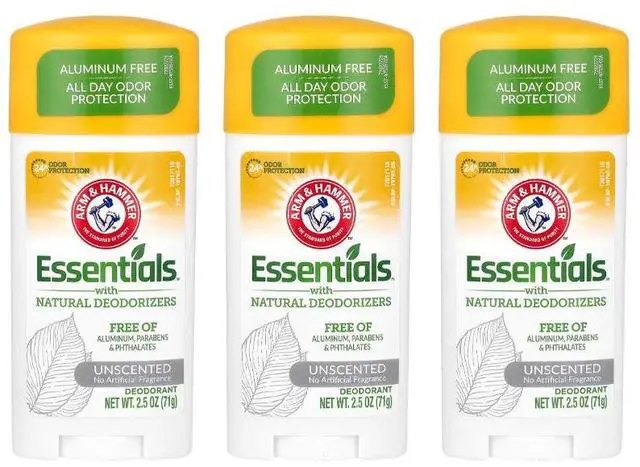 Alt view image 2 of 4 - Arm & Hammer Essentials Deodorant Unscented 2.5 oz (1-Pack)
