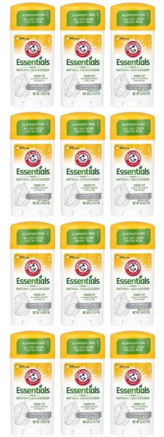 Alt view image 4 of 4 - Arm & Hammer Essentials Deodorant Unscented 2.5 oz (1-Pack)