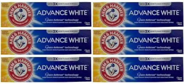 Alt view image 3 of 4 - Arm & Hammer Advance Whitening Toothpaste, 4.3 oz (3-Pack)