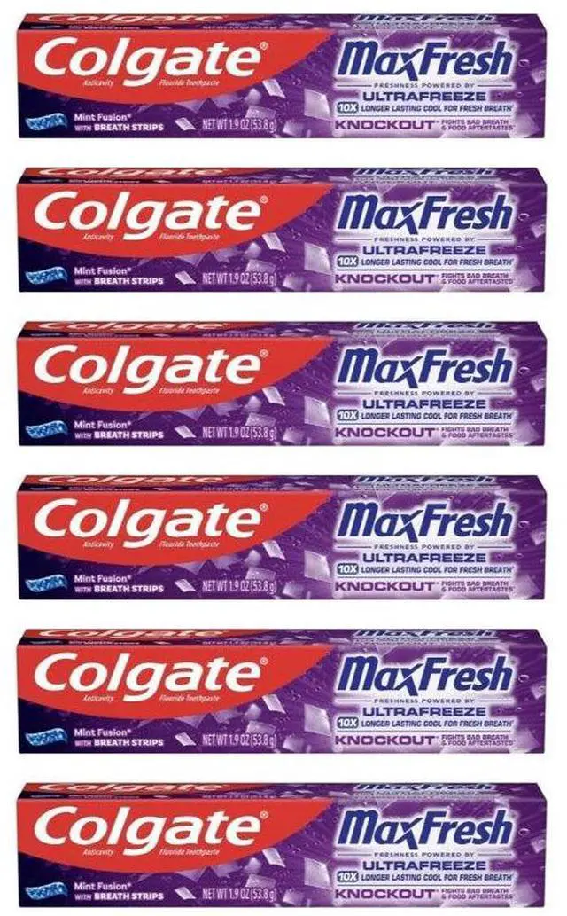 Alt view image 3 of 4 - Colgate Toothpaste Max Fresh Knockout 1.9 oz (1-Pack)