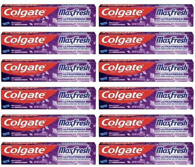 Alt view image 4 of 4 - Colgate Toothpaste Max Fresh Knockout 1.9 oz (1-Pack)
