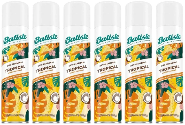 Alt view image 3 of 3 - Batiste Dry Shampoo Tropical 200 ml (3-Pack)