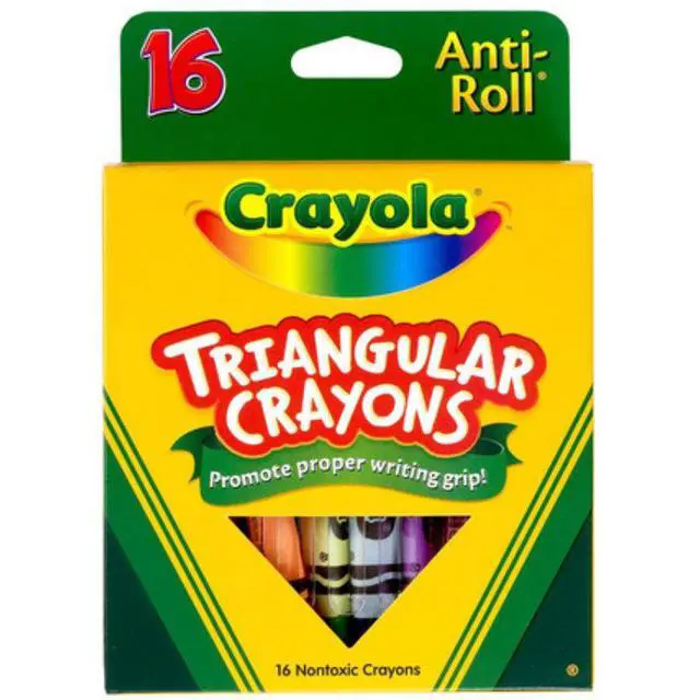 Alt view image 2 of 4 - Crayola 16ct Triangular Crayons (12-Pack)