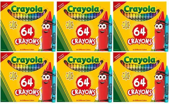 Alt view image 3 of 4 - Crayola Crayons Standard 64 Count (3-Pack)