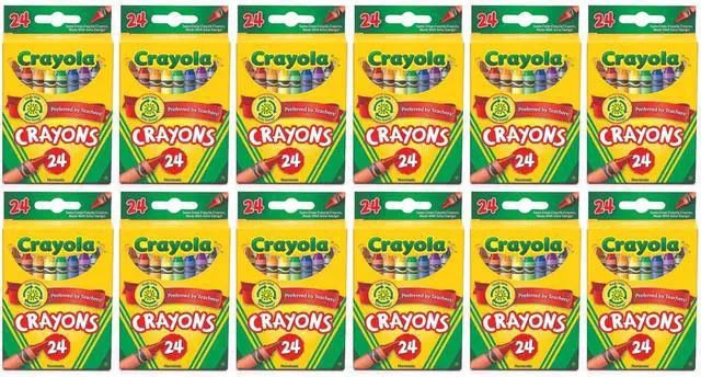 Alt view image 4 of 4 - Crayola Crayons, Standard Size, Non-Toxic, 24 Count (3-Pack)