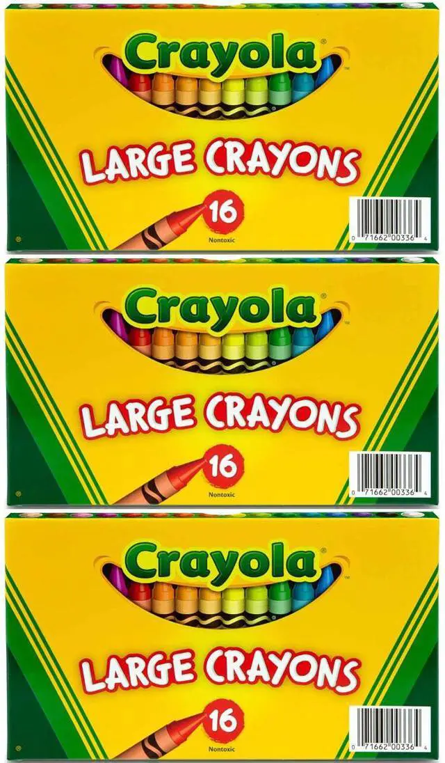 Alt view image 2 of 3 - Crayola Large Crayons 16 ct (1-Pack)