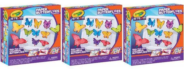 Alt view image 2 of 4 - Crayola Paper Butterfly Science Kit STEAM Toy (1-Pack)
