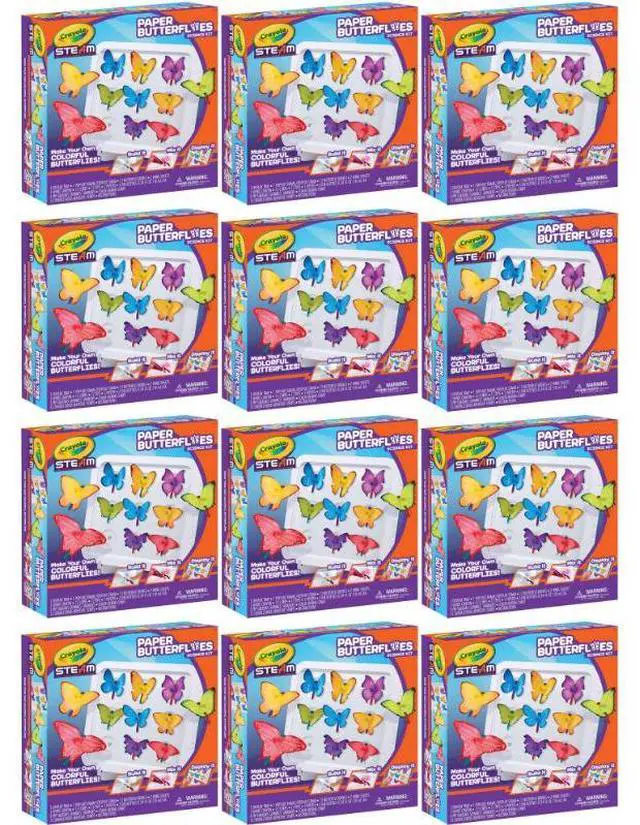 Alt view image 4 of 4 - Crayola Paper Butterfly Science Kit STEAM Toy (1-Pack)