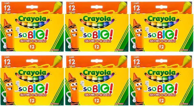 Alt view image 4 of 4 - Crayola So Big Extra Jumbo Crayons (12-Pack)
