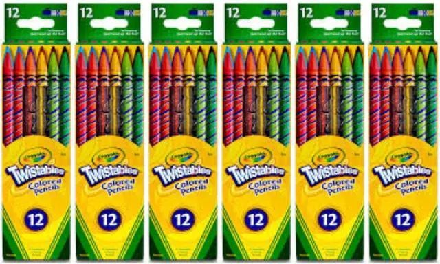 Alt view image 4 of 4 - Crayola Twistables Colored Pencils 12 Count (12-Pack)