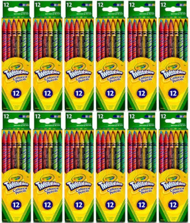 Main image of Crayola Twistables Colored Pencils 12 Count (12-Pack)