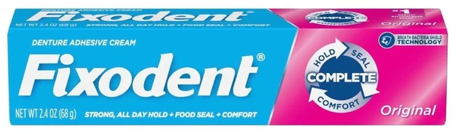 Main image of Fixodent Denture Adhesive 2.4 oz