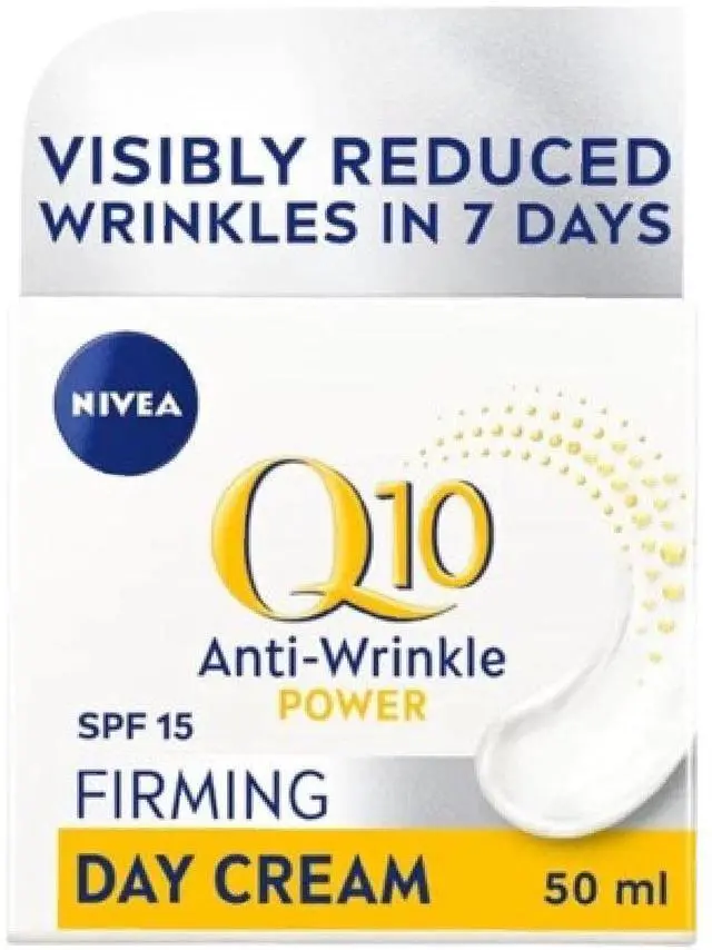 Alt view image 2 of 2 - Nivea Q10 Power Anti-Wrinkle Day Cream SPF 15 50 ml (3-Pack)