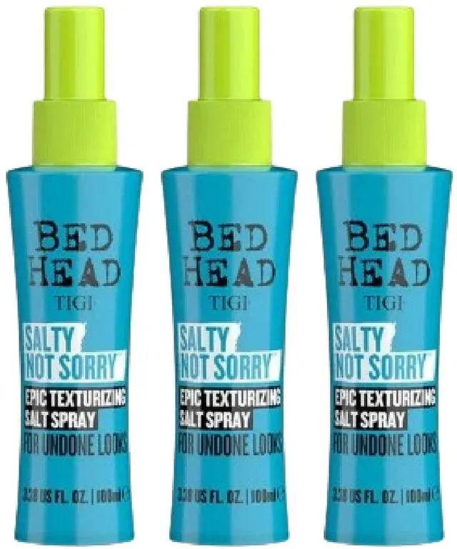 Main image of TIGI Bed Head Salty Not Sorry Texturizing Salt Spray 100 ml (3-Pack)