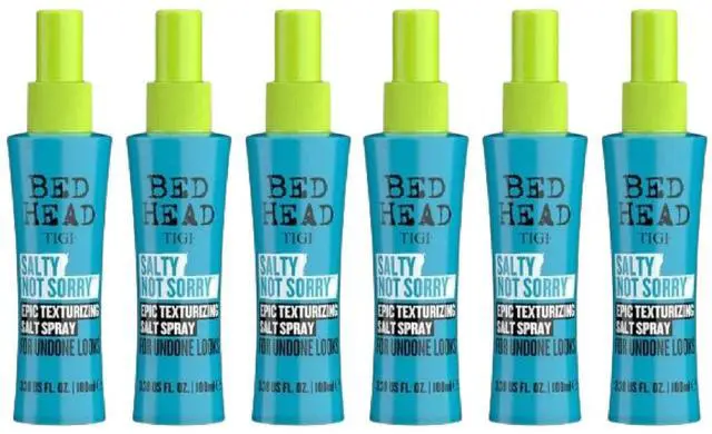 Main image of TIGI Bed Head Salty Not Sorry Texturizing Salt Spray 100 ml (6-Pack)
