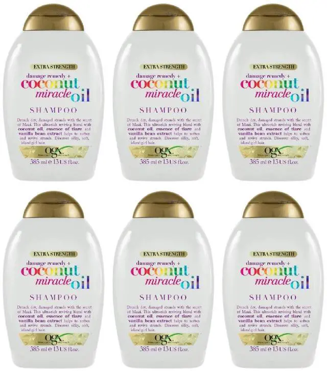 Main image of OGX Coconut Miracle Oil Shampoo 385 ml (6-Pack)