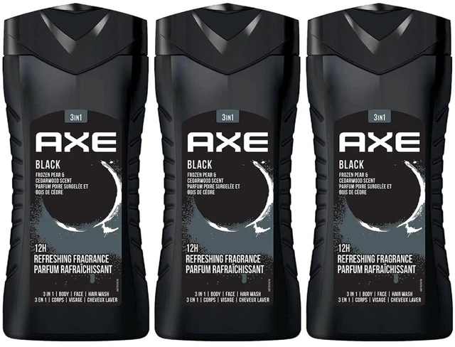 Alt view image 2 of 3 - Axe Black 3-in-1 Body Wash 8.4 oz