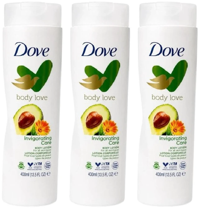 Alt view image 2 of 3 - Dove Invigorating Care Body Lotion 400 ml