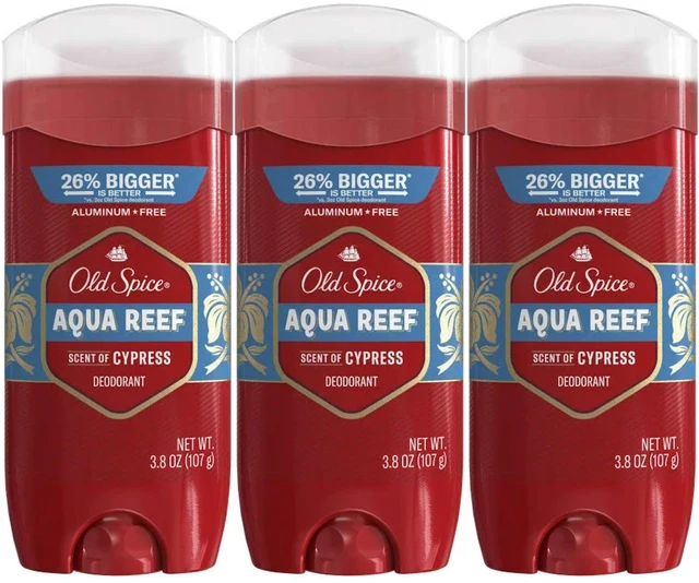 Alt view image 2 of 3 - Old Spice Aqua Reef Deodorant 3.8 oz