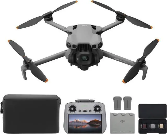 Main image of DJI Mini 5 Pro Fly More Combo Plus with DJI RC 2, Drone with Camera, 1-Inch CMOS, 4K Drone for Beginners, Obstacle Sensing, ActiveTrack 360°, 225° Gimbal Rotation, Extended Battery Life